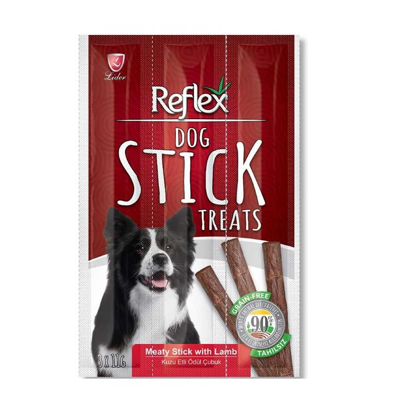 ​Reflex Kuzu Etli Köpek Ödül Çubuğu  11 Gr 3 Adet