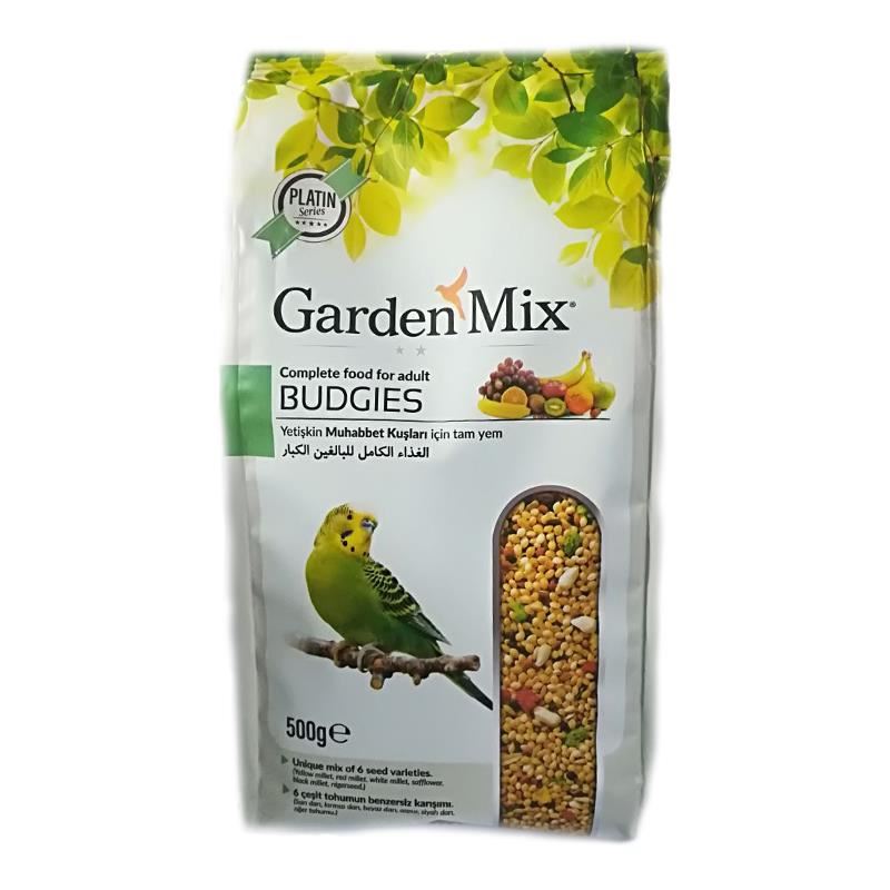 Gardenmix Platin Meyveli Muhabbet Kuşu Yemi 500 gr