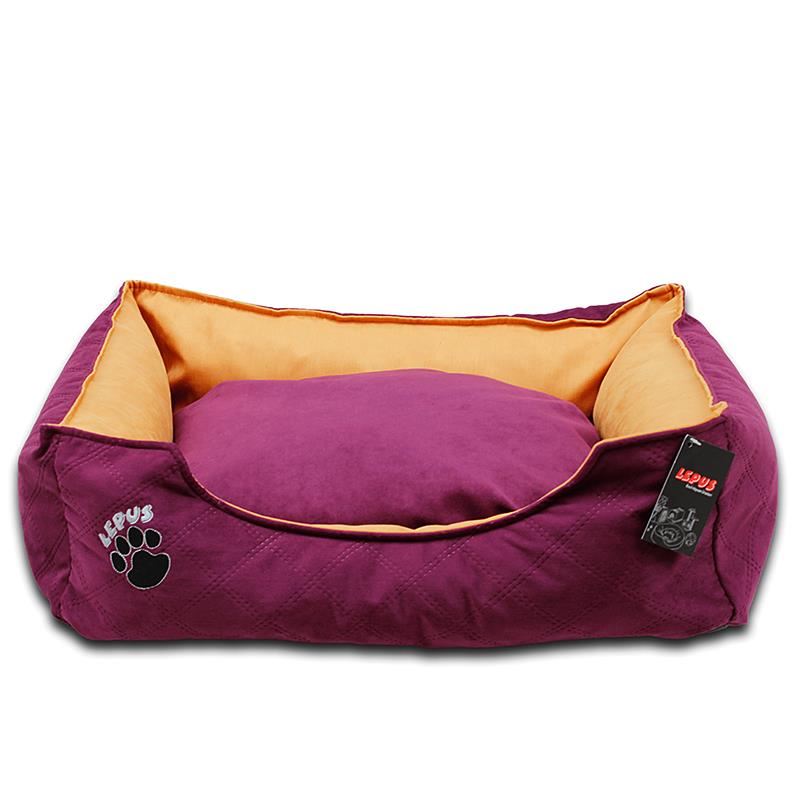 Lepus Soft Plus Köpek Yatağı Mor XLarge