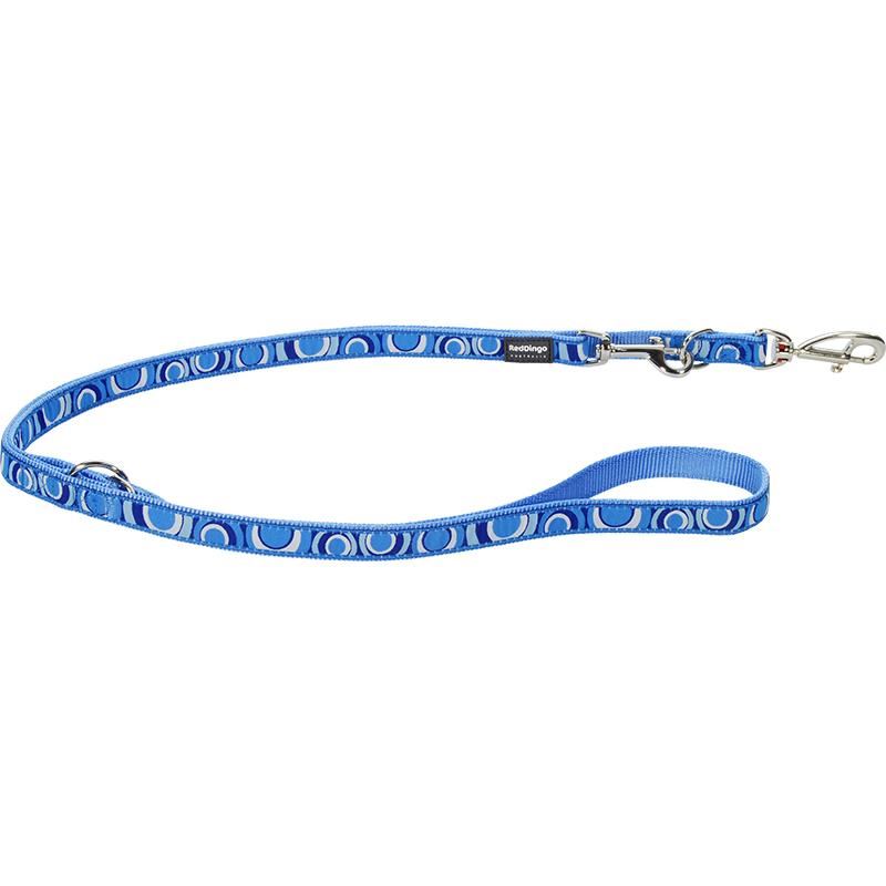 Reddingo Circadelic Desenli Mavi Çok Amaçlı Köpek Uzatma Tasması 20 mm
