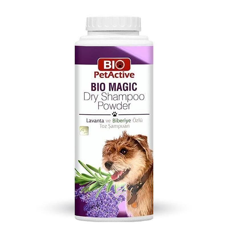 Bio PetActive Lavanta ve Biberiye Özlü Köpek Toz Şampuan 150gr