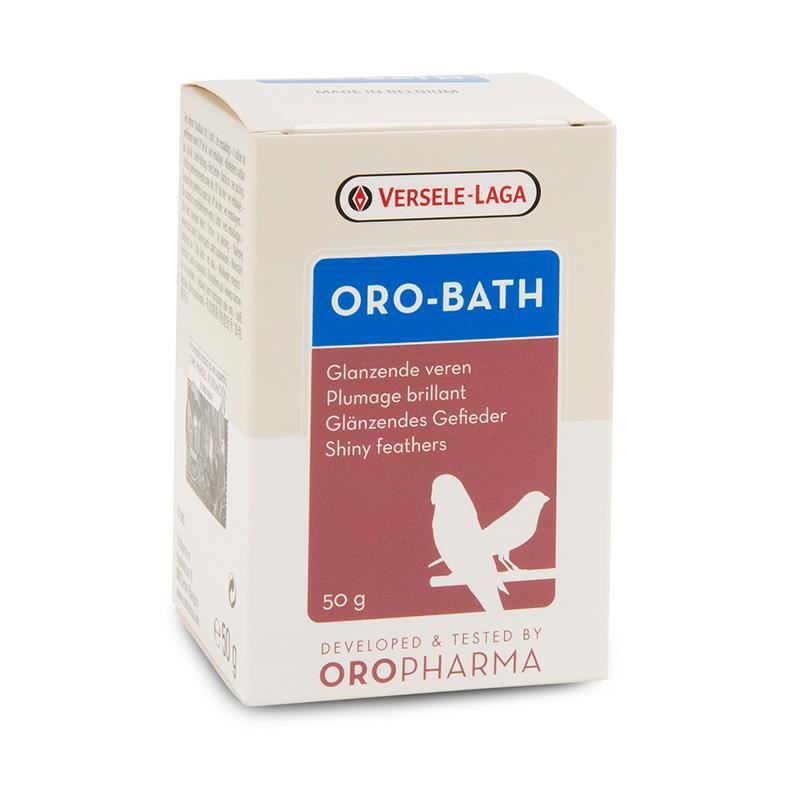 Versele Laga Oropharma Oro-Bath Kafes Kuşları İçin Tüy Parlatıcı Banyo Tuzu 50gr