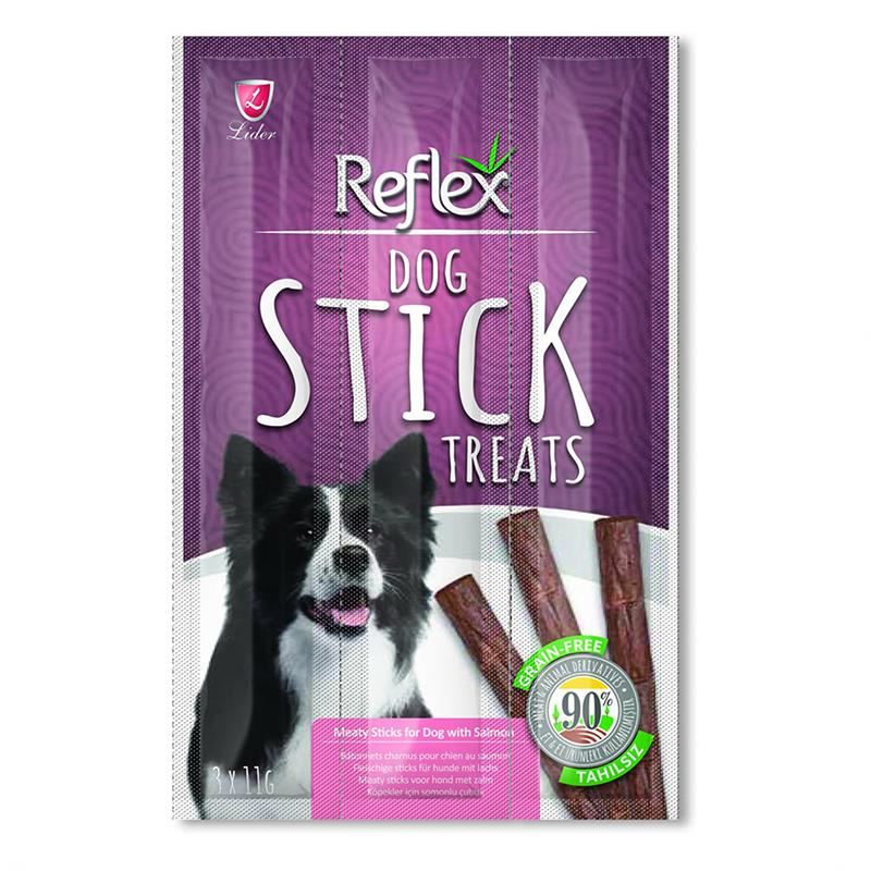 Reflex Somonlu Köpek Ödül Çubuğu 11 Gr 3 Adet