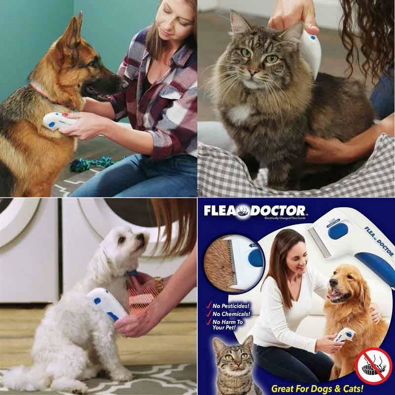 Flea Doctor Kedi Köpek Pilli Pire Tarağı