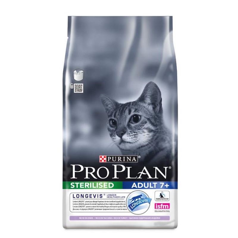 Proplan Sterilised 7+ Hindili Yaşlı Kedi Maması 1.5 kg