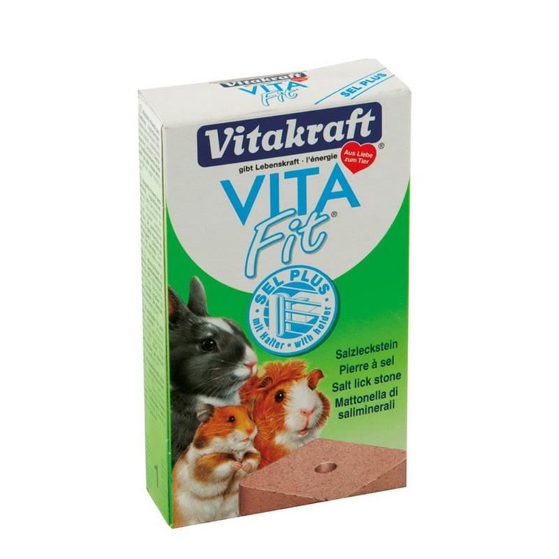 Vitakraft Vita Fit Sel Plus Kemirgenler İçin Tuzlu Mineral Taşı 40 Gr