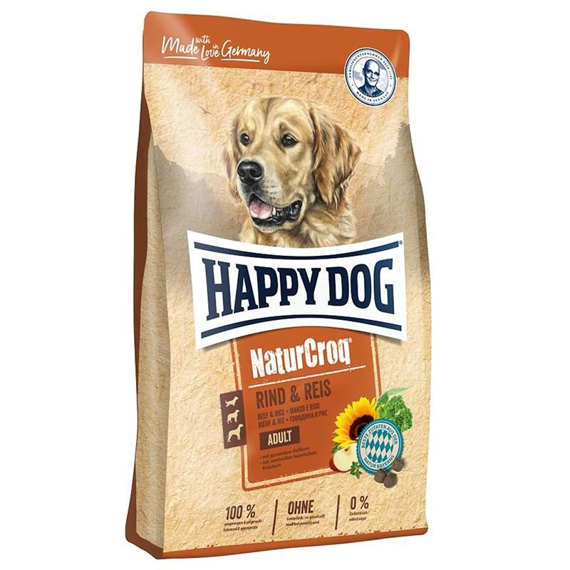 Happy Dog NaturCroq Biftekli Yetişkin Köpek Maması 15kg