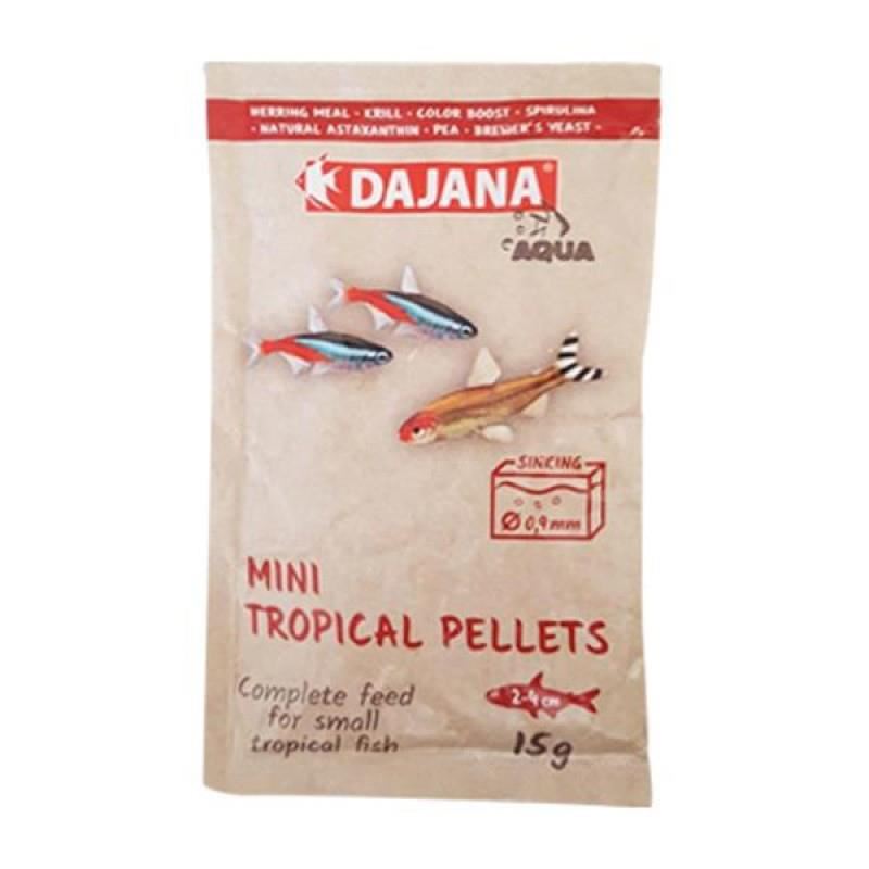 Dajana Mini Tropical Pellets 15 Gr