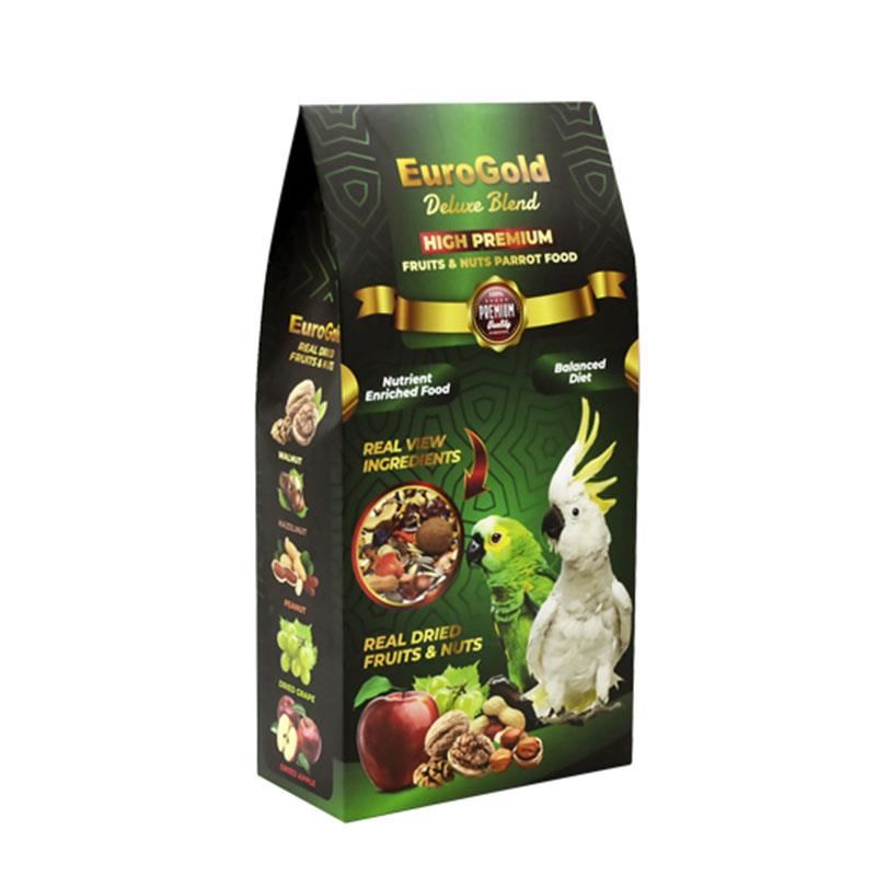 EuroGold Deluxe Papağan Fruits&Nuts 650gr