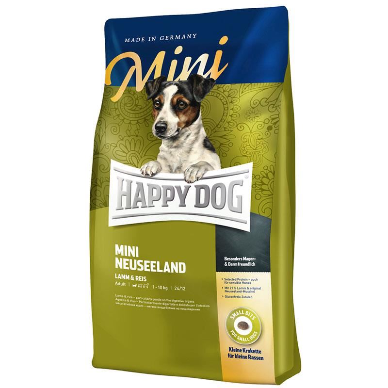 Happy Dog Mini Neuseeland Kuzulu Hassas Köpek Maması 8 Kg