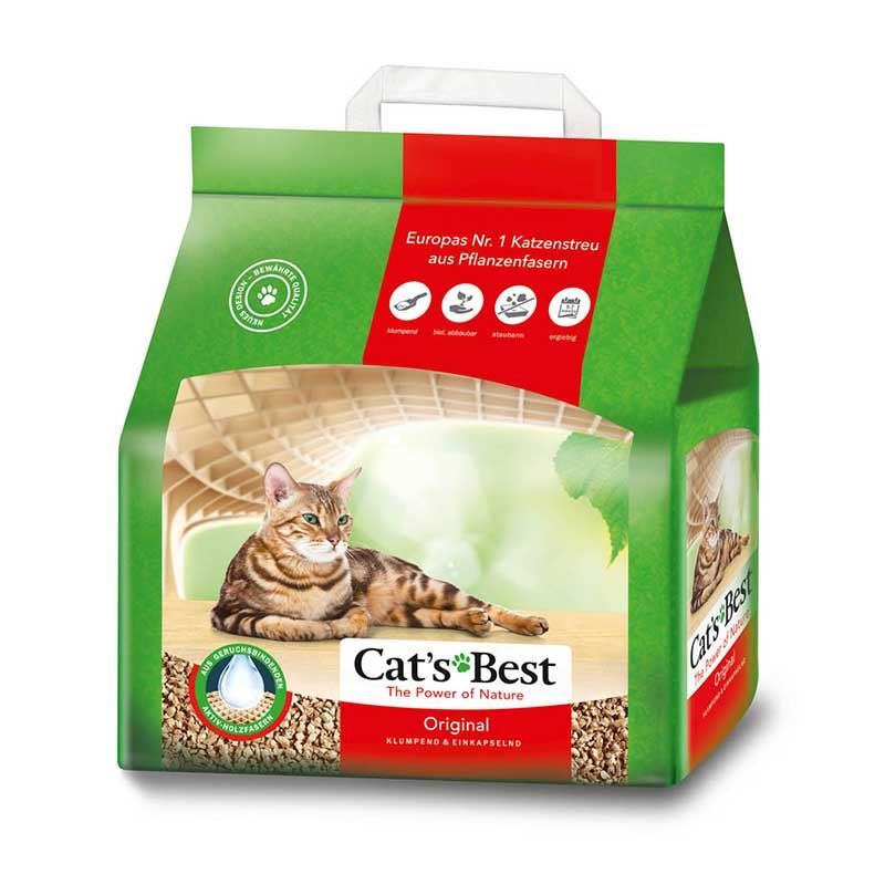 Cats Best Original Clumping Cat Litter Kedi Kumu 5lt