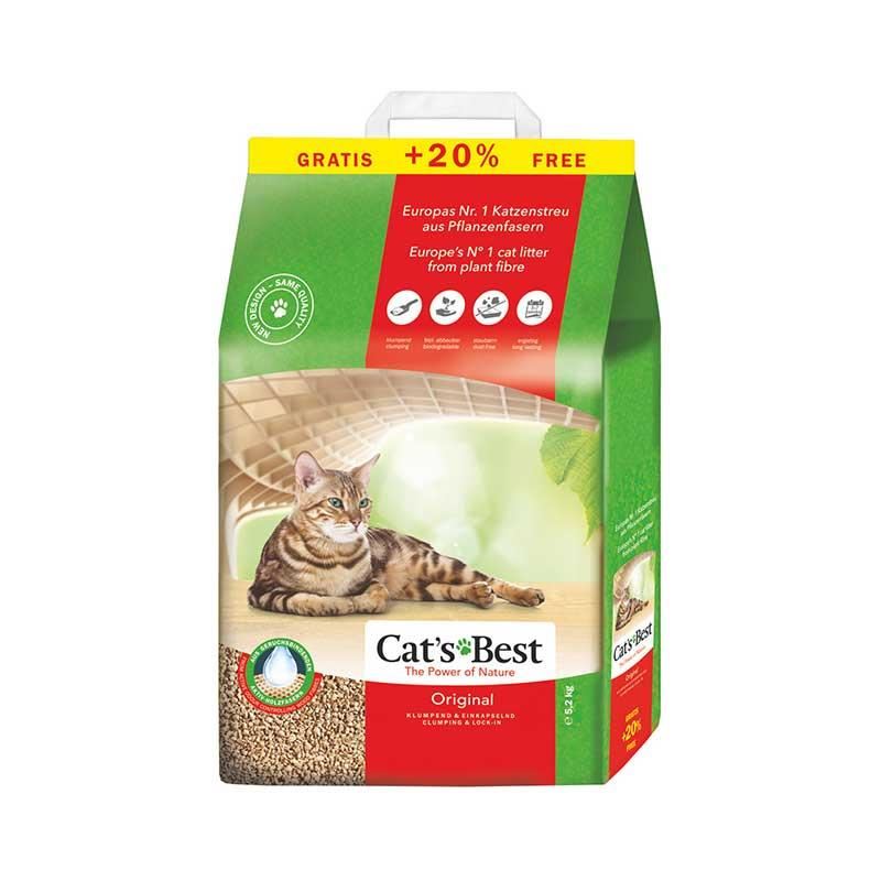 Cat's Best Original Toplaklaşan Kedi Kumu 12lt 5,2kg
