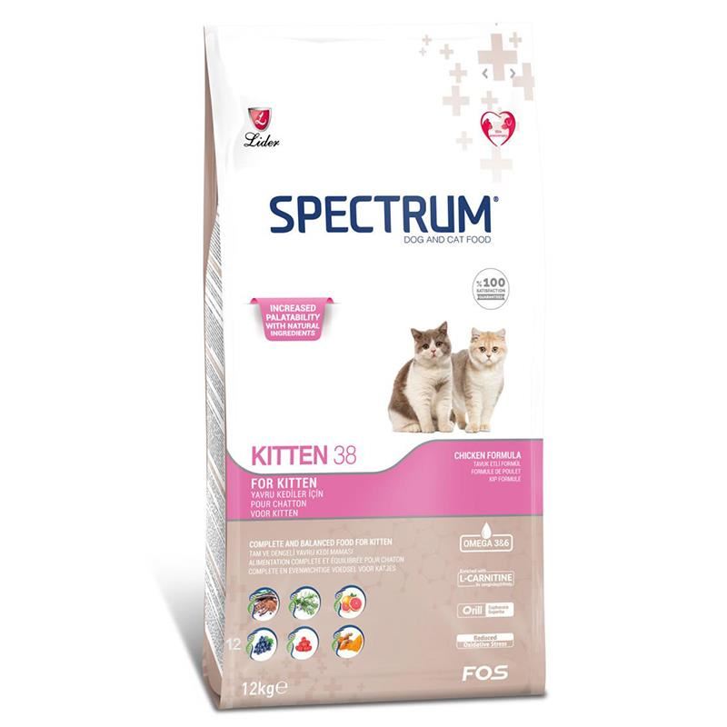 Spectrum Kitten38 Tavuklu Yavru Kedi Maması 12 Kg