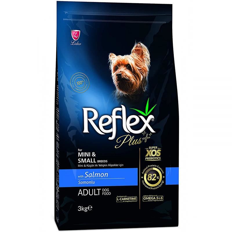 Reflex Plus Küçük Mini Irk Somonlu Yetişkin Köpek Maması 3kg
