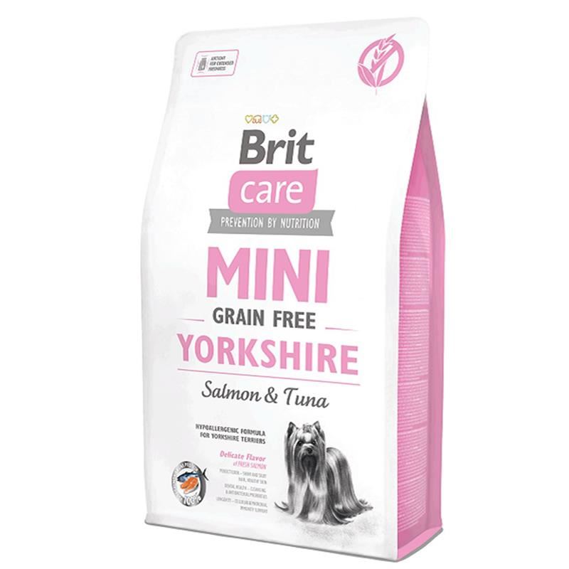Brit Care Mini Yorkshire Somonlu Tahılsız Köpek Maması 2kg