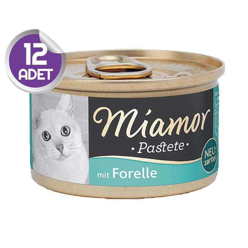 Miamor Pastete Alabalıklı Kedi Konservesi 85gr x12