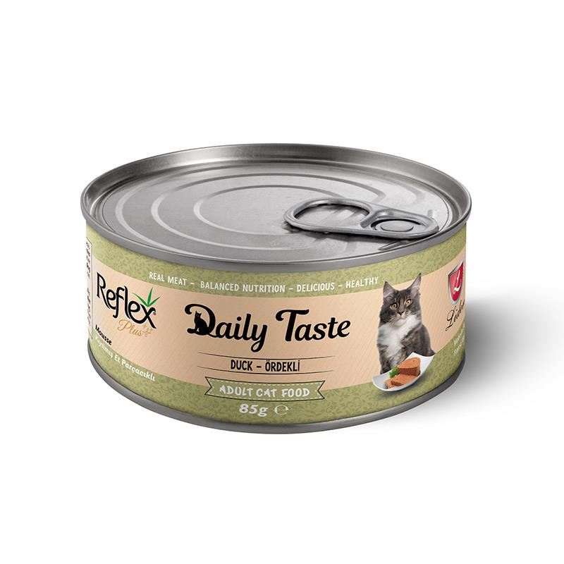Reflex Daily Taste Mousse With Duck Ördekli Kıyılmış Kedi Konservesi 85 Gr