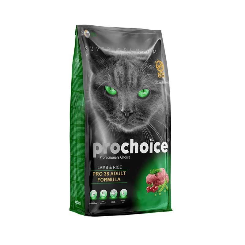 Prochoice Pro36 Kuzu Etli Pirinçli Yetişkin Kedi Maması 15kg