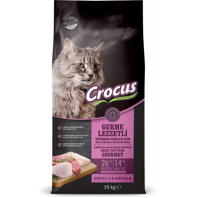 Crocus Gurme Yetişkin Kedi Maması 15kg