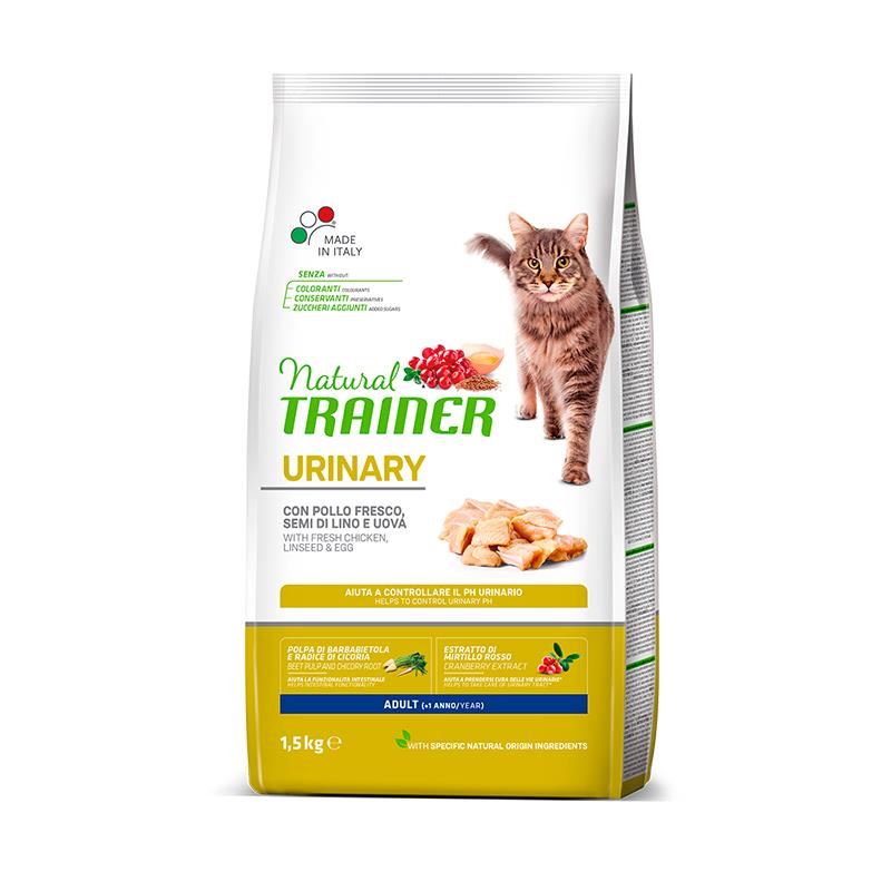 Natural Trainer Urinary Tavuklu Yetişkin Kedi Maması 1,5kg