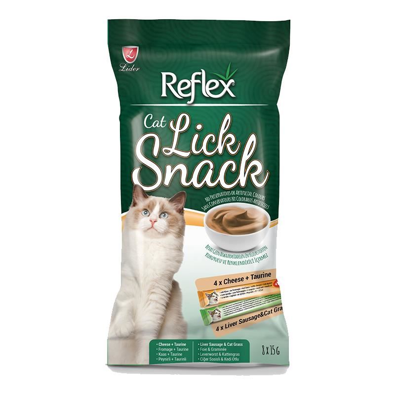 Reflex Lick Snack Sıvı Atıştırmalık Kedi Çorbası 8x15gr
