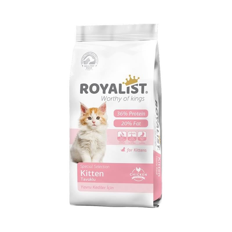 Royalist Kitten Tavuklu Yavru Kedi Maması 15kg