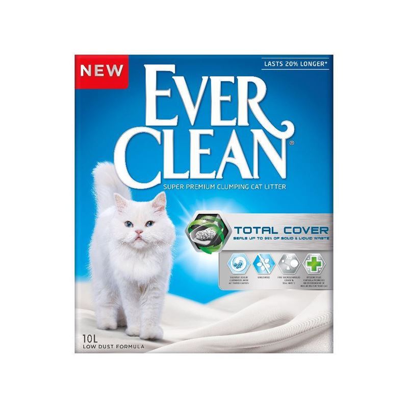 Ever Clean Total Cover Kedi Kumu 10Lt