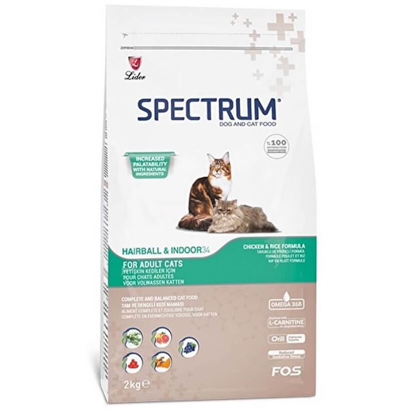 Spectrum Hairball34 Yetişkin Kedi Maması 2kg