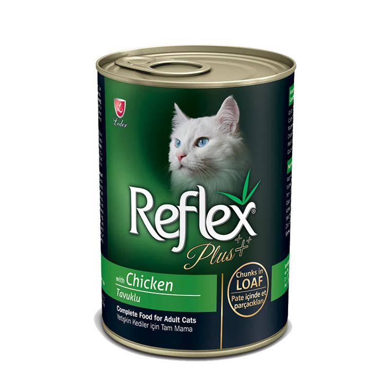 Reflex Plus Pate Tavuklu Yetişkin Kedi Konservesi 400gr