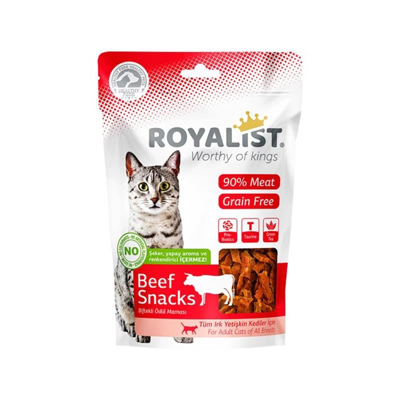 Royalist Biftekli Yumuşak Tahılsız Kedi Ödülü 80gr