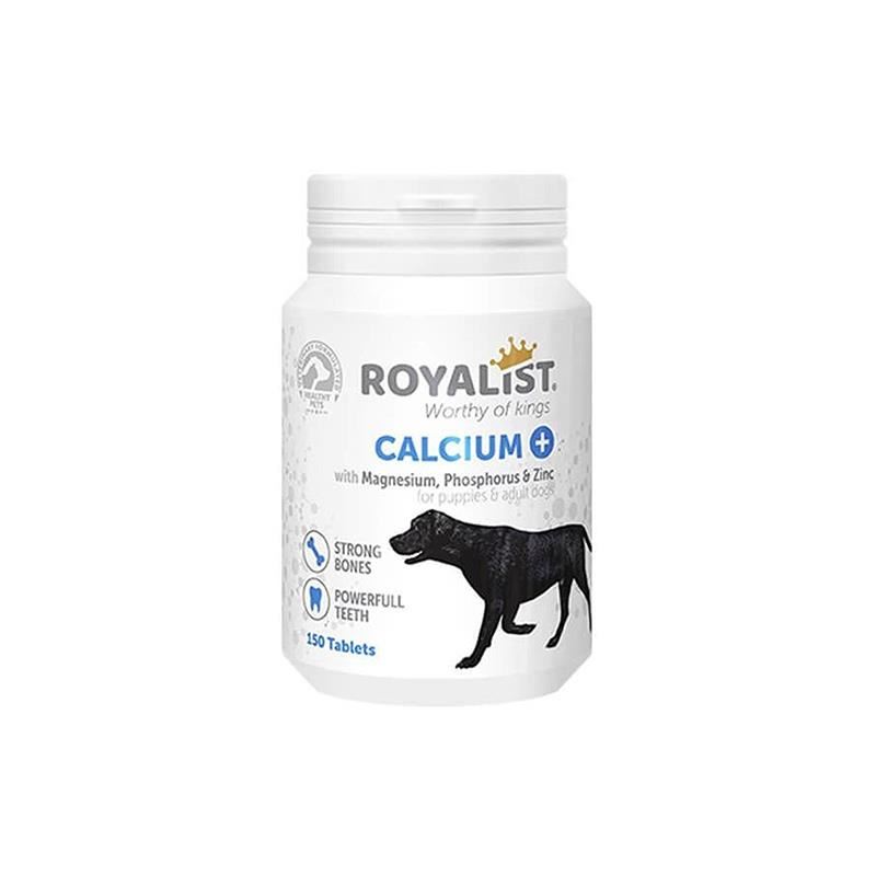 Royalist Calcium Köpekler İçin Kalsiyum Tablet 150 Adet