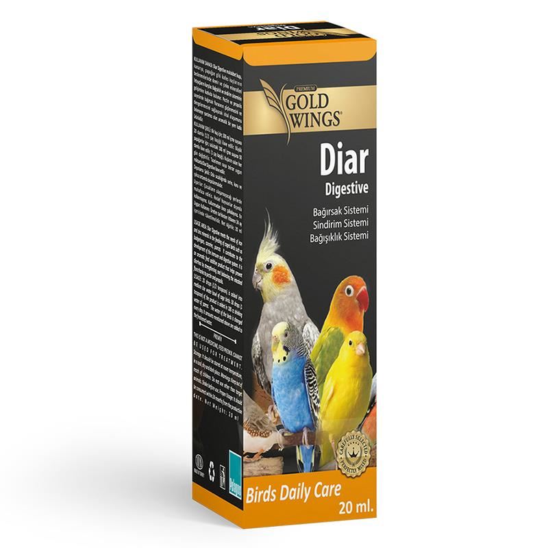 Gold Wings Premium Diar Digestive (Bağışıklık Sistemi) 20cc