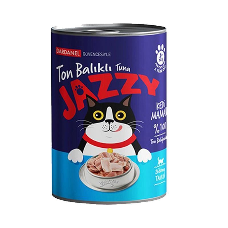 Dardanel Jazzy Ton Balıklı Tahılsız Kedi Konservesi 400gr