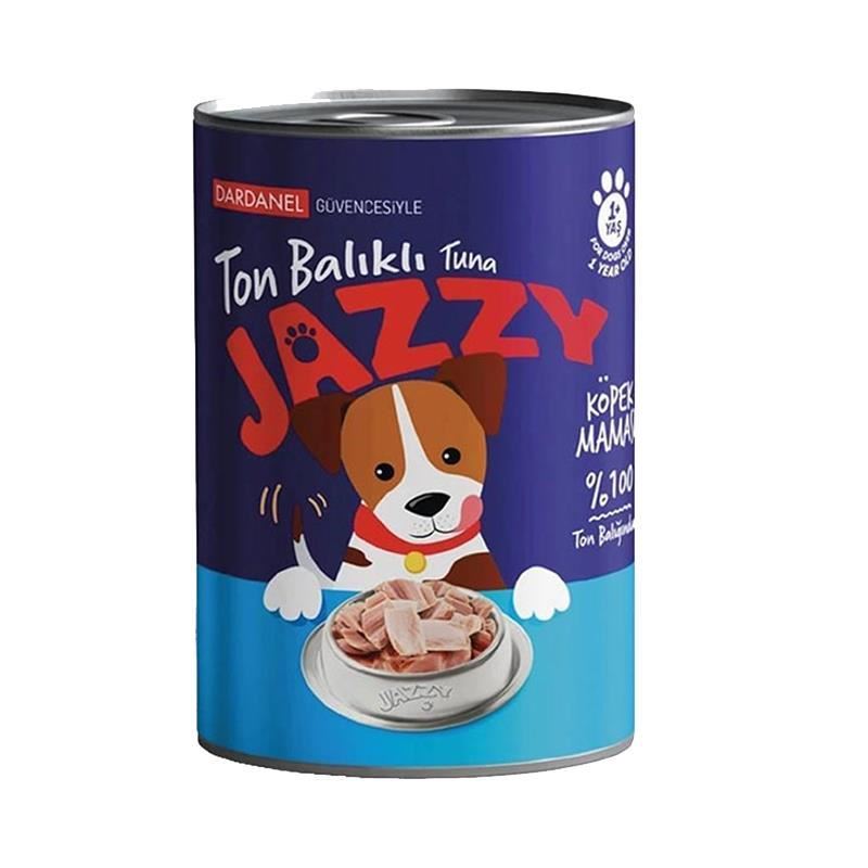 Dardanel Jazzy Ton Balıklı Tahılsız Köpek Konservesi 6x400gr