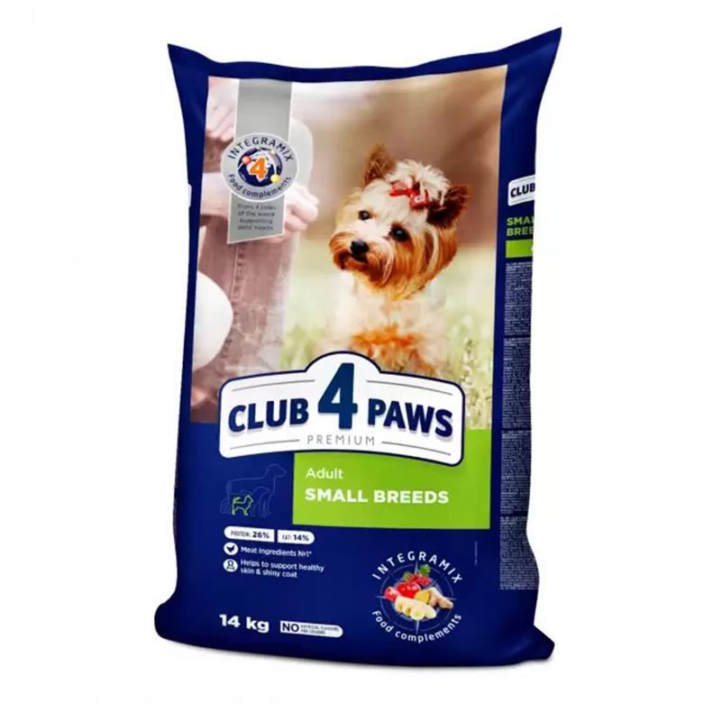 Club4Paws Tavuklu Mini Irk Yetişkin Köpek Maması 14kg