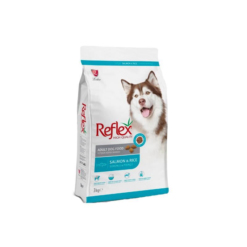 Reflex Somonlu ve Pirinçli Yetişkin Köpek Maması 3kg