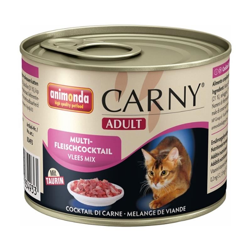 Animonda Carny Karışık Etli Yetişkin Kedi Konservesi 200gr