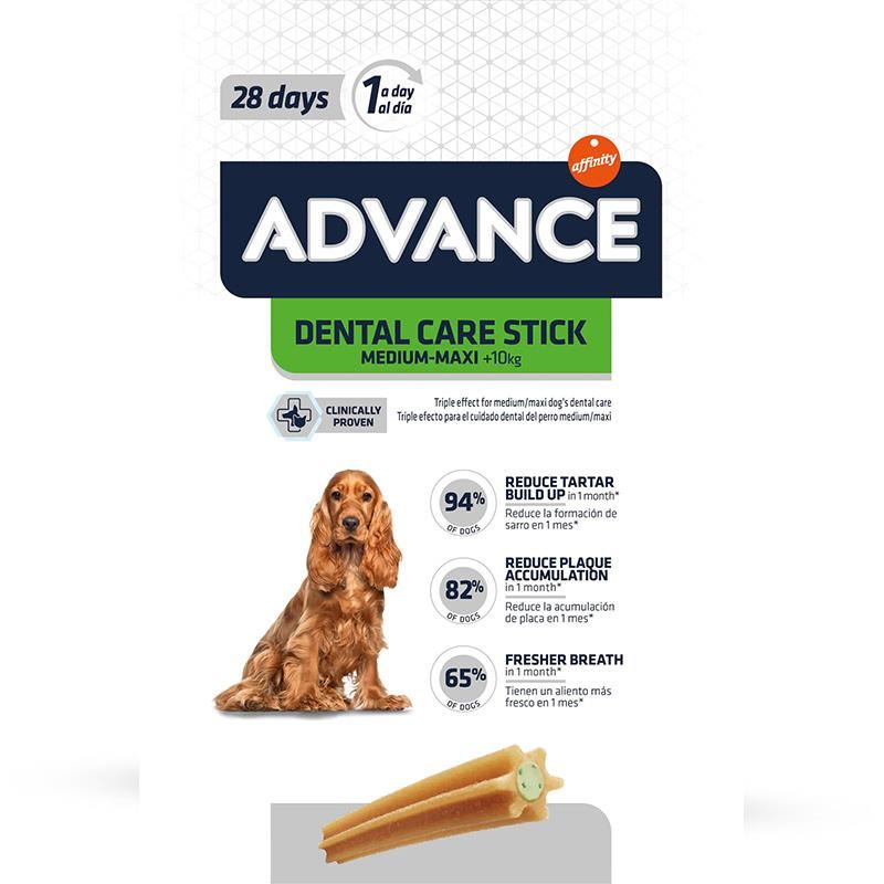 Advance Dental Stick Orta ve Büyük Köpek Diş Temizleyici Ödül 7'li 180gr