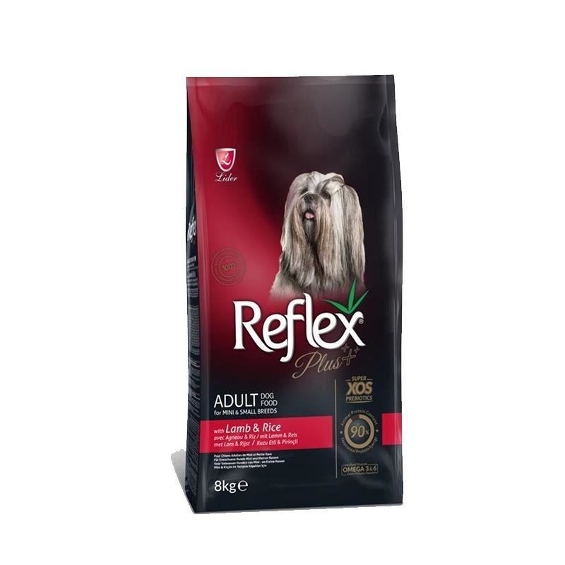 Reflex Plus Mini Küçük Irk Kuzu Etli Yetişkin Köpek Maması 8kg
