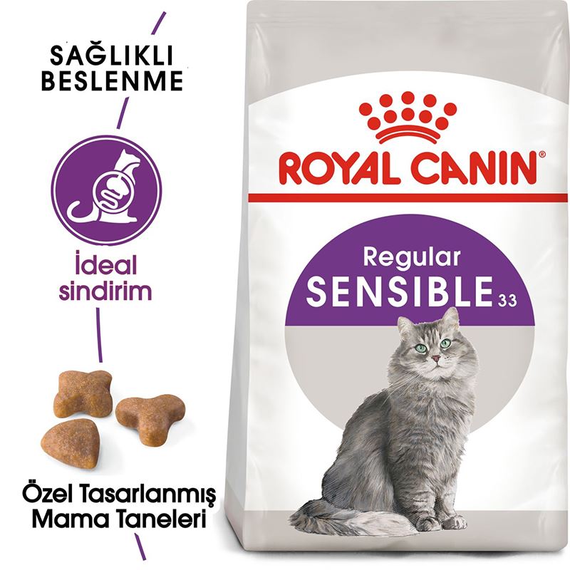 Royal Canin Sensible 33 Hassas Sindirim Sistemli Yetişkin Kedi Maması 15kg