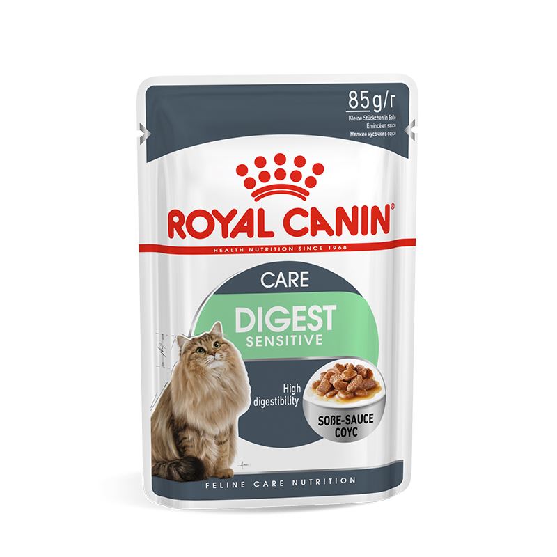 Royal Canin Digest Sensitive Gravy Yetişkin Kedi Konservesi 85gr