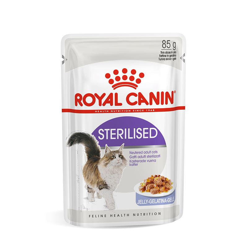 Royal Canin Sterilised Jelly Kısırlaştırılmış Kedi Konservesi 85gr