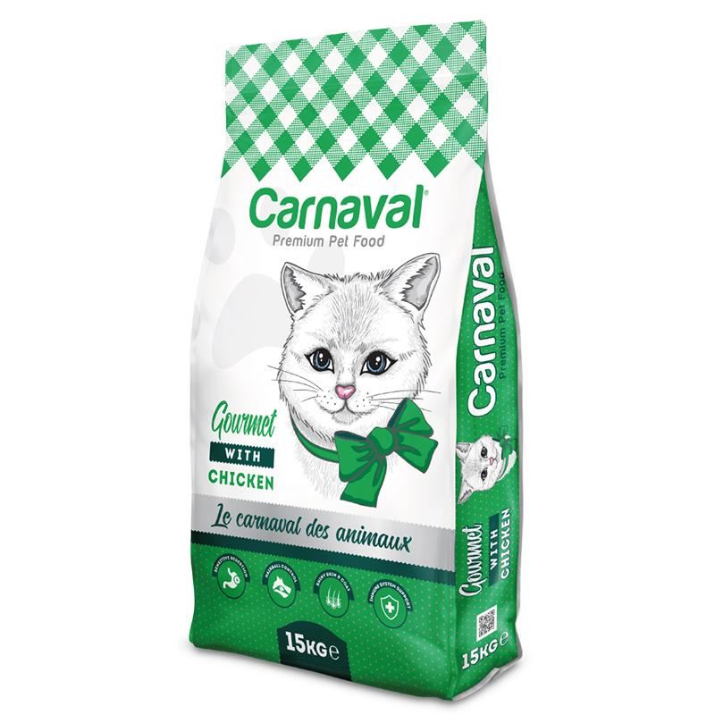 Carnaval Gourmet Tavuklu Yetişkin Kedi Maması 15kg