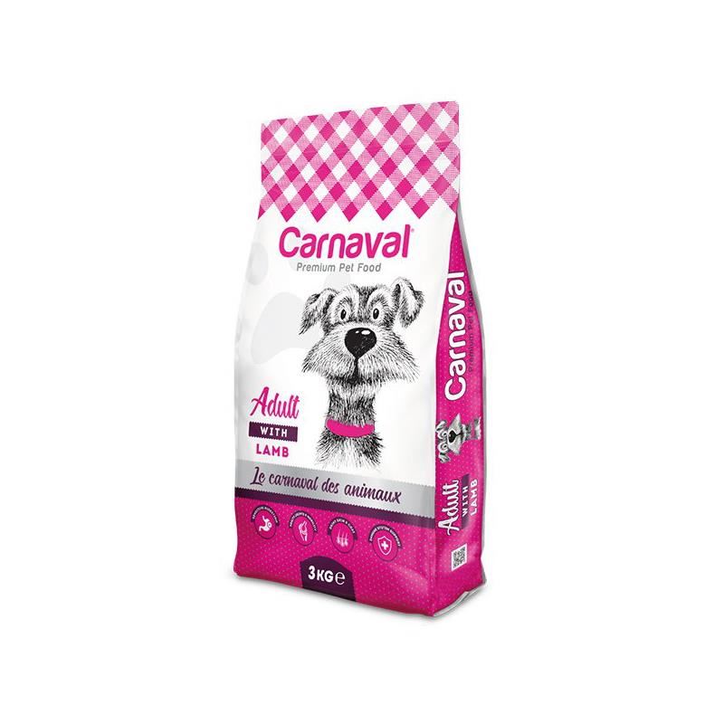 Carnaval Kuzu Etli ve Pirinçli Yetişkin Köpek Maması 3kg