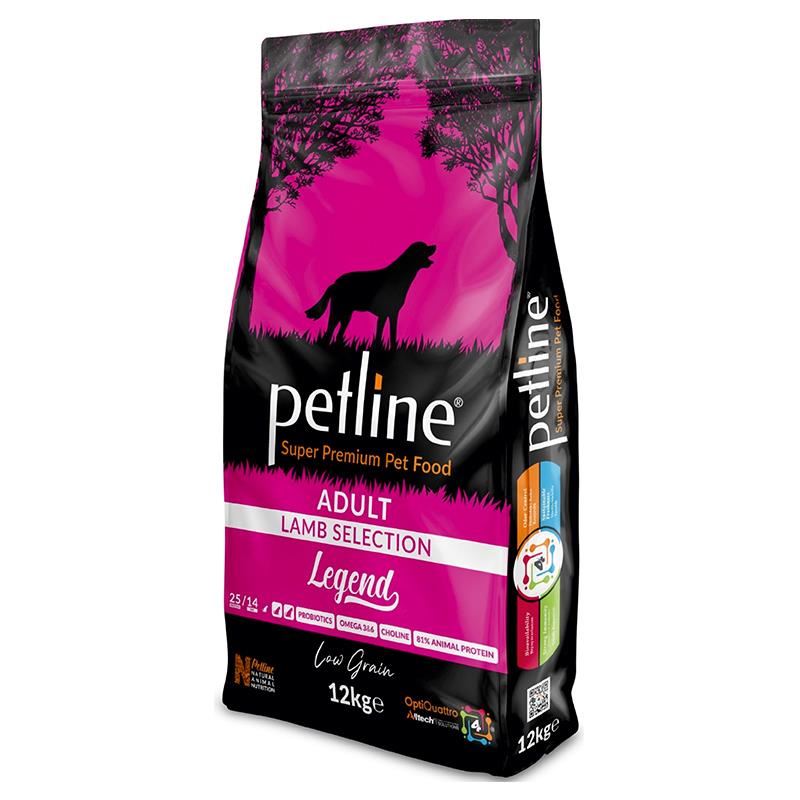 Petline Legend Kuzulu Düşük Tahıllı Yetişkin Köpek Maması 12kg