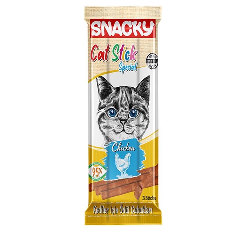 Snacky Stick Tavuklu Kedi Ödülü 3x5gr