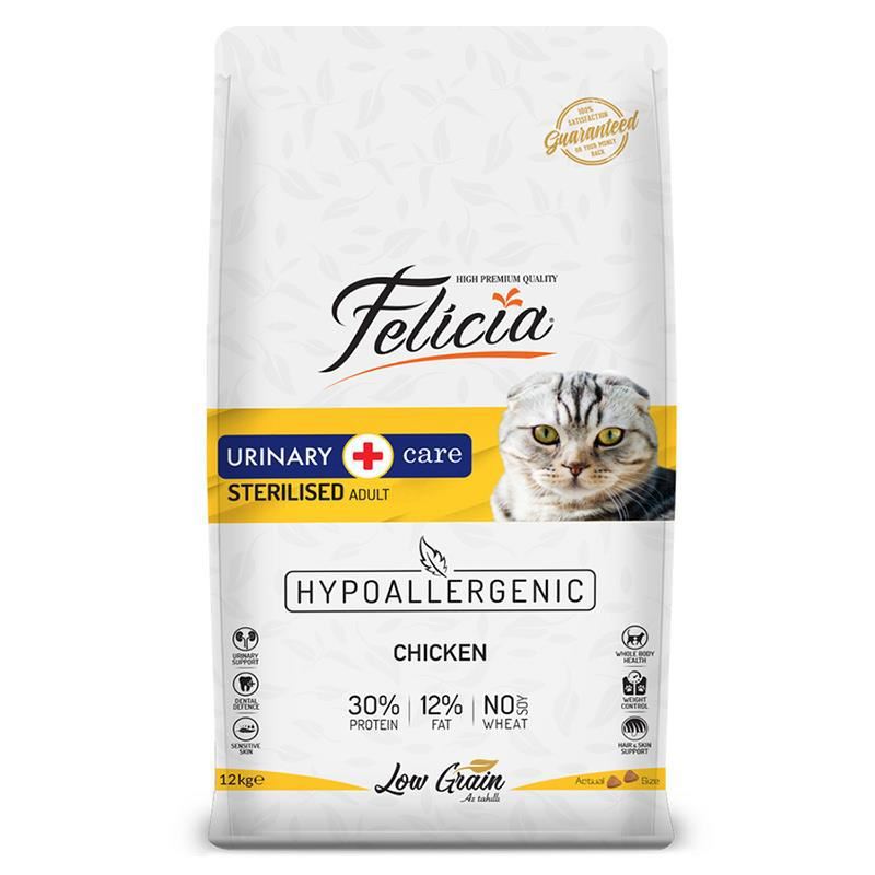 Felicia Tavuklu Kısırlaştırılmış Kedi Maması 12kg