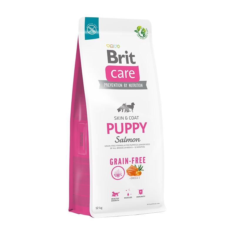 Brit Care Puppy Somonlu Tahılsız Yavru Köpek Maması 12kg