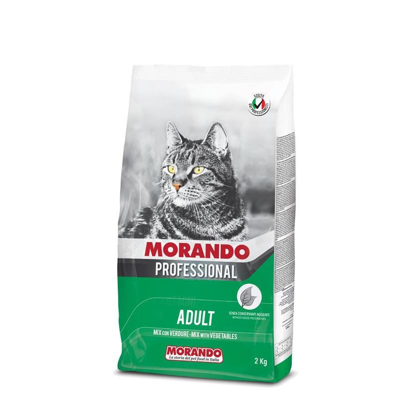 Morando Sebze Karışımlı Yetişkin Kedi Maması 2kg
