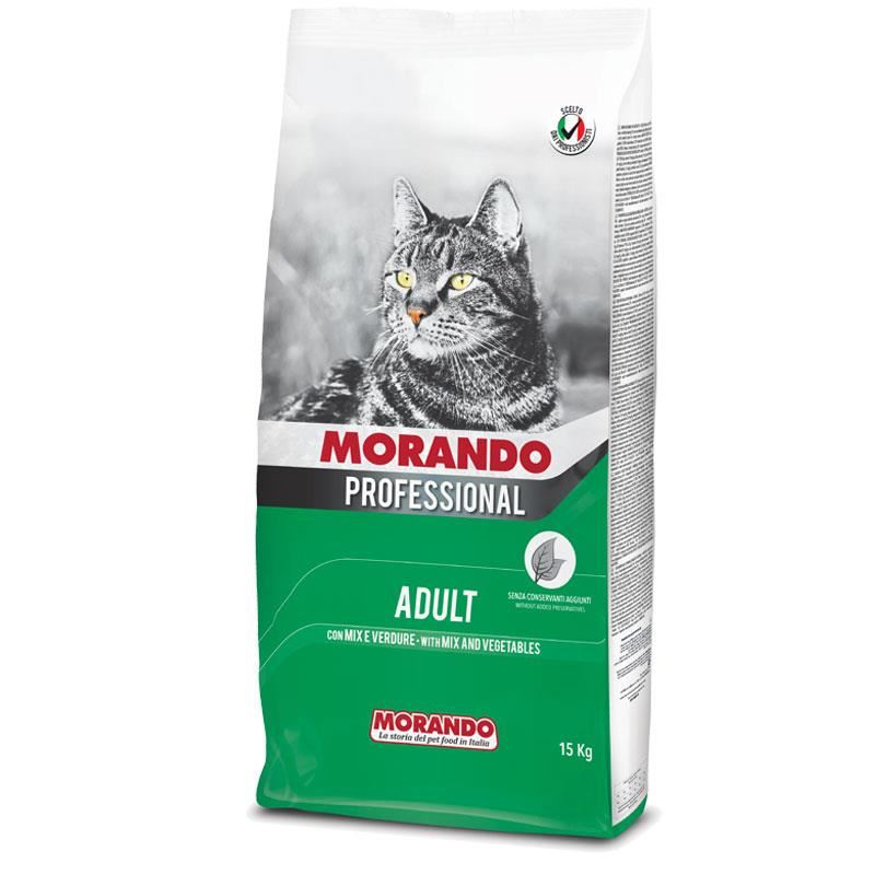 Morando Sebze Karışımlı Yetişkin Kedi Maması 15kg